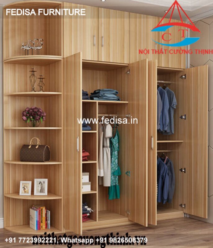 Wooden Wardrobe Design wooden Almirah Design Model No - 5704
