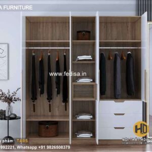 Wooden Wardrobe Design wooden Almirah Design Model No - 5731