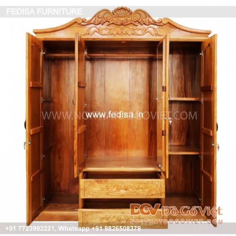 Wooden Wardrobe Design wooden Almirah Design Model No - 5855