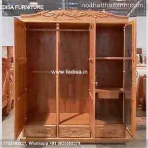 Wooden Wardrobe Design wooden Almirah Design Model No - 5860