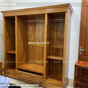 Wooden Wardrobe Design wooden Almirah Design Model No - 6001