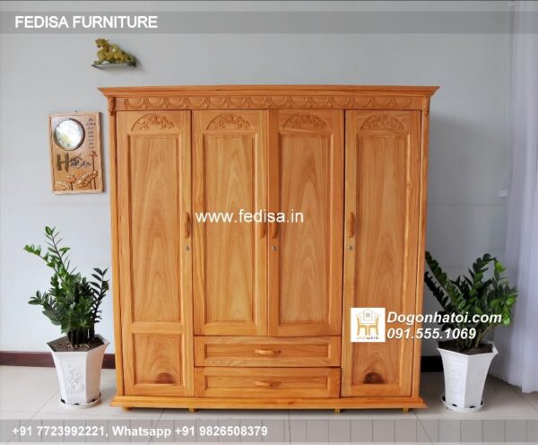 Wooden Wardrobe Design wooden Almirah Design Model No - 6012