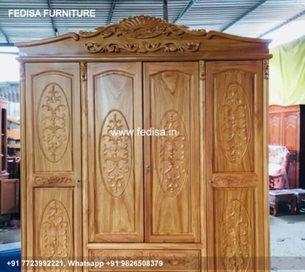 Wooden Wardrobe Design wooden Almirah Design Model No - 6018
