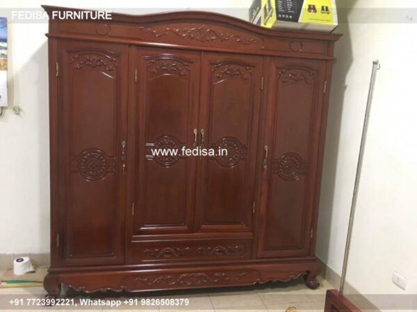 Wooden Wardrobe Design wooden Almirah Design Model No - 6034