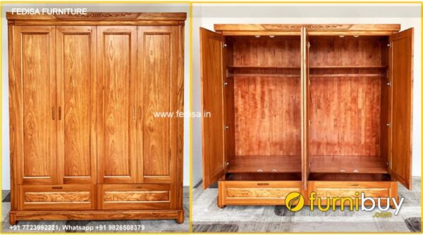 Wooden Wardrobe Design wooden Almirah Design Model No - 6053