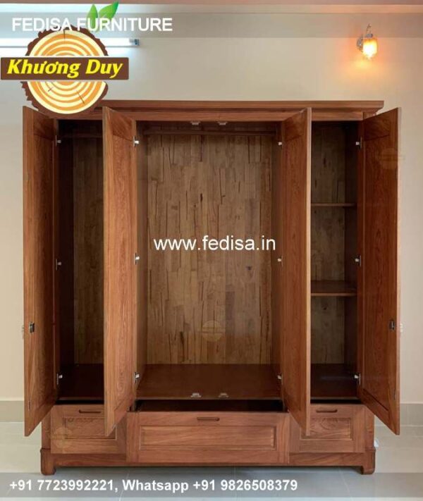 Wooden Wardrobe Design wooden Almirah Design Model No - 6058