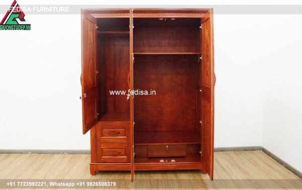 Wooden Wardrobe Design wooden Almirah Design Model No - 6060
