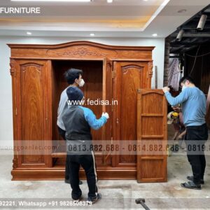 Wooden Wardrobe Design wooden Almirah Design Model No - 6063