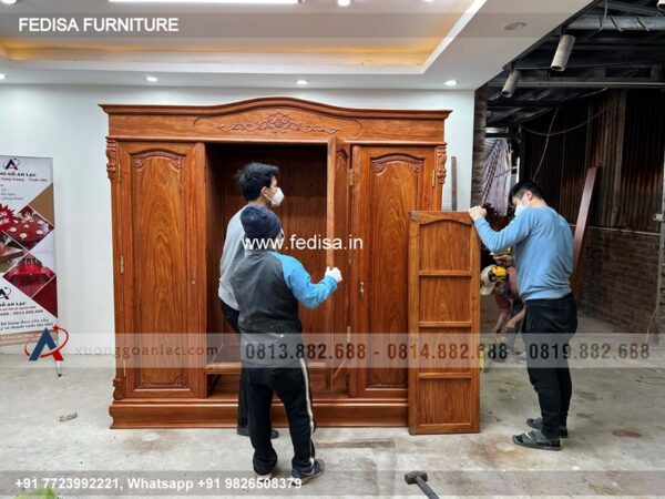 Wooden Wardrobe Design wooden Almirah Design Model No - 6063