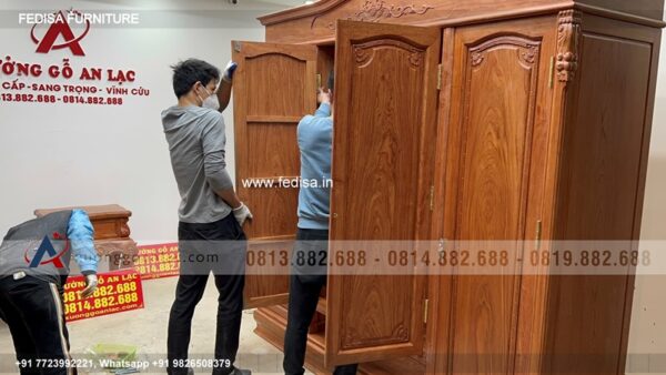 Wooden Wardrobe Design wooden Almirah Design Model No - 6064