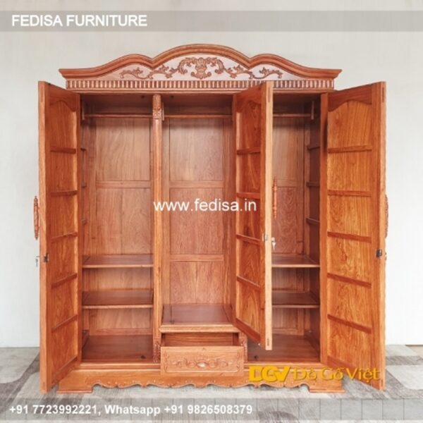 Wooden Wardrobe Design wooden Almirah Design Model No - 6086