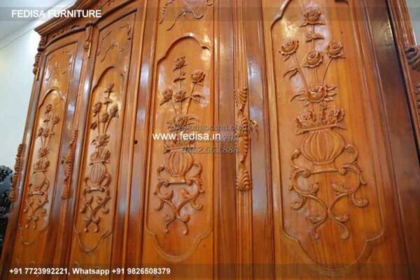 Wooden Wardrobe Design wooden Almirah Design Model No - 6108