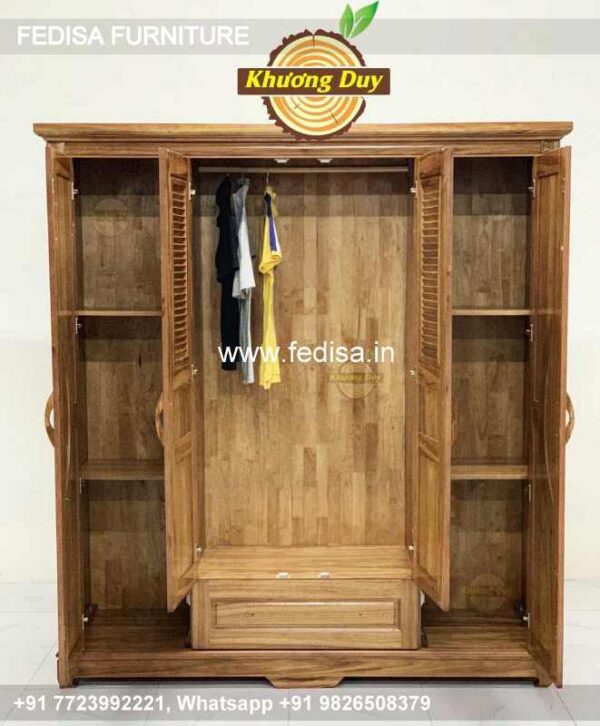 Wooden Wardrobe Design wooden Almirah Design Model No - 6115