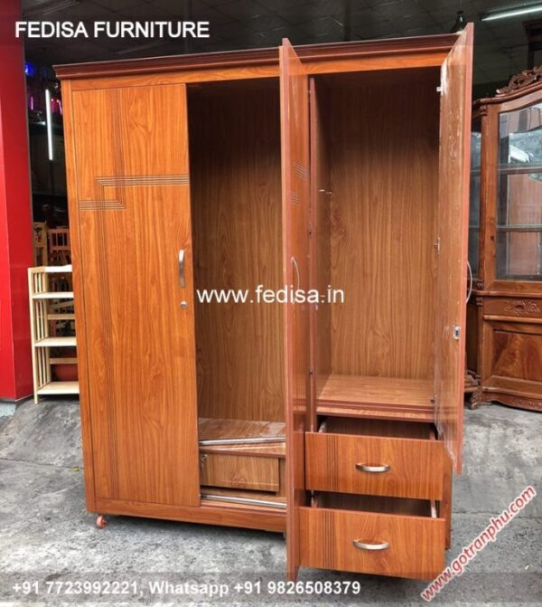 Wooden Wardrobe Design wooden Almirah Design Model No - 6150