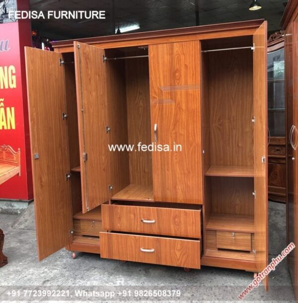 Wooden Wardrobe Design wooden Almirah Design Model No - 6155