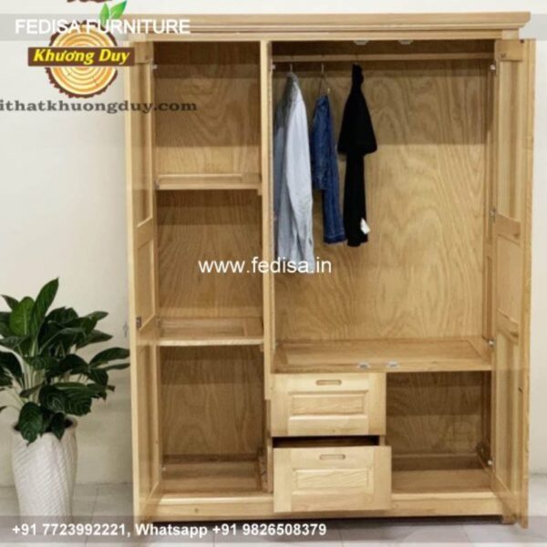 Wooden Wardrobe Design wooden Almirah Design Model No - 6207