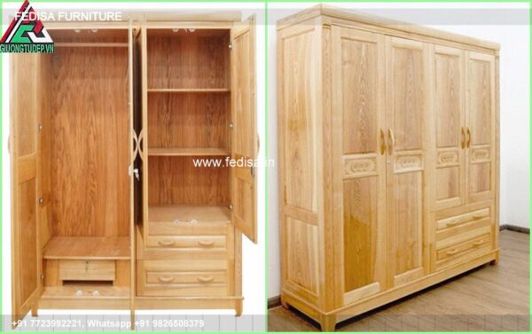Wooden Wardrobe Design wooden Almirah Design Model No - 6217