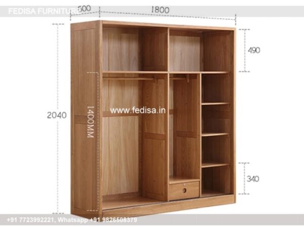Wooden Wardrobe Design wooden Almirah Design Model No - 6282