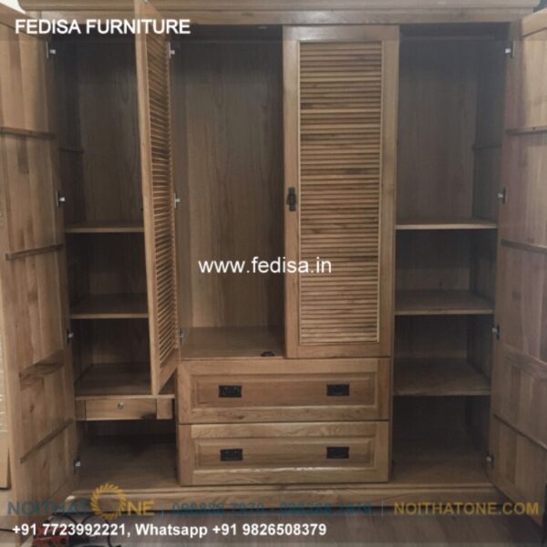 Wooden Wardrobe Design wooden Almirah Design Model No - 6317