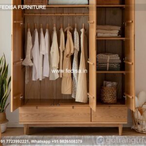 Wooden Wardrobe Design wooden Almirah Design Model No - 6384