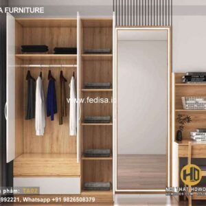 Wooden Wardrobe Design wooden Almirah Design Model No - 6385