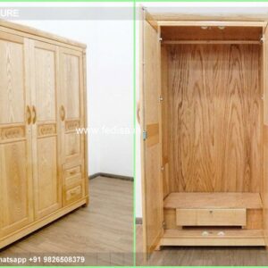Wooden Wardrobe Design wooden Almirah Design Model No - 6468