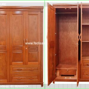 Wooden Wardrobe Design wooden Almirah Design Model No - 6474