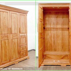 Wooden Wardrobe Design wooden Almirah Design Model No - 6478