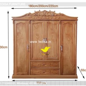 Wooden Wardrobe Design wooden Almirah Design Model No - 6519