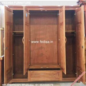 Wooden Wardrobe Design wooden Almirah Design Model No - 6612