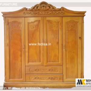 Wooden Wardrobe Design wooden Almirah Design Model No - 6830