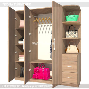 Wooden Wardrobe Design wooden Almirah Design Model No - 6873