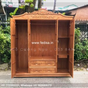 Wooden Wardrobe Design wooden Almirah Design Model No - 7086
