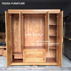 Wooden Wardrobe Design wooden Almirah Design Model No - 7114