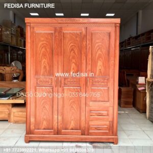 Wooden Wardrobe Design wooden Almirah Design Model No - 7134