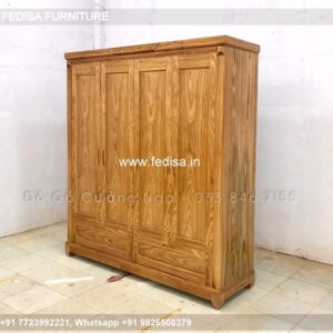 Wooden Wardrobe Design wooden Almirah Design Model No - 7144