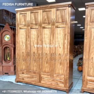 Wooden Wardrobe Design wooden Almirah Design Model No - 7168
