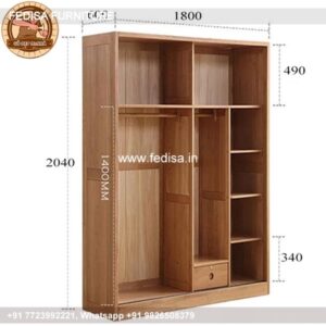Wooden Wardrobe Design wooden Almirah Design Model No - 7175
