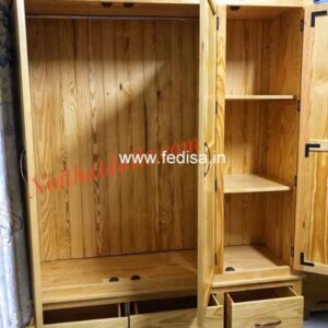 Wooden Wardrobe Design wooden Almirah Design Model No - 7239