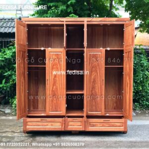 Wooden Wardrobe Design wooden Almirah Design Model No - 7302