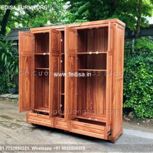 Wooden Wardrobe Design wooden Almirah Design Model No - 7305