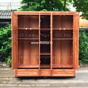 Wooden Wardrobe Design wooden Almirah Design Model No - 7312