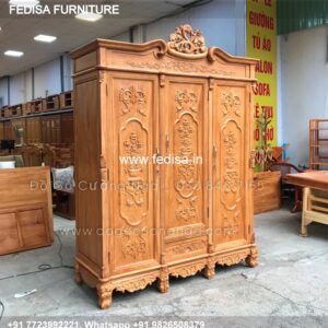 Wooden Wardrobe Design wooden Almirah Design Model No - 7384