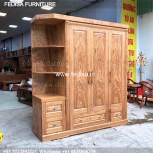Wooden Wardrobe Design wooden Almirah Design Model No - 7411