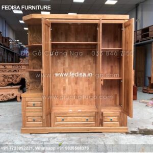Wooden Wardrobe Design wooden Almirah Design Model No - 7412