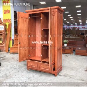 Wooden Wardrobe Design wooden Almirah Design Model No - 7416