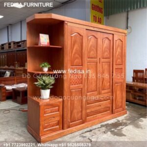 Wooden Wardrobe Design wooden Almirah Design Model No - 7448