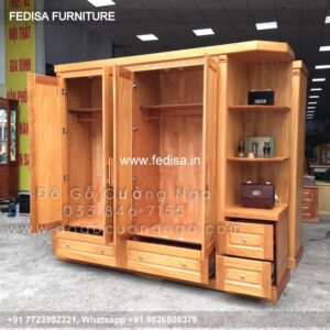 Wooden Wardrobe Design wooden Almirah Design Model No - 7545