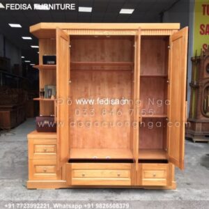 Wooden Wardrobe Design wooden Almirah Design Model No - 7546