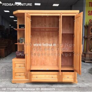 Wooden Wardrobe Design wooden Almirah Design Model No - 7547